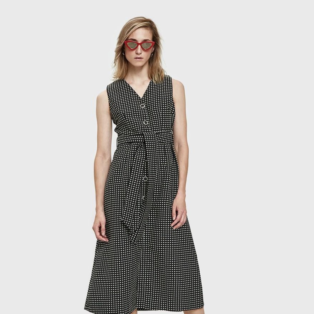 Stelen Ines button front dress